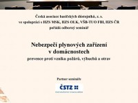Seminář Nebezpečí plynových zařízení v …